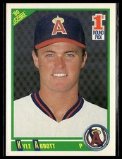 Kyle Abbott *ROOKIE CARD* (RC) 1990 Score #673. rookie card picture
