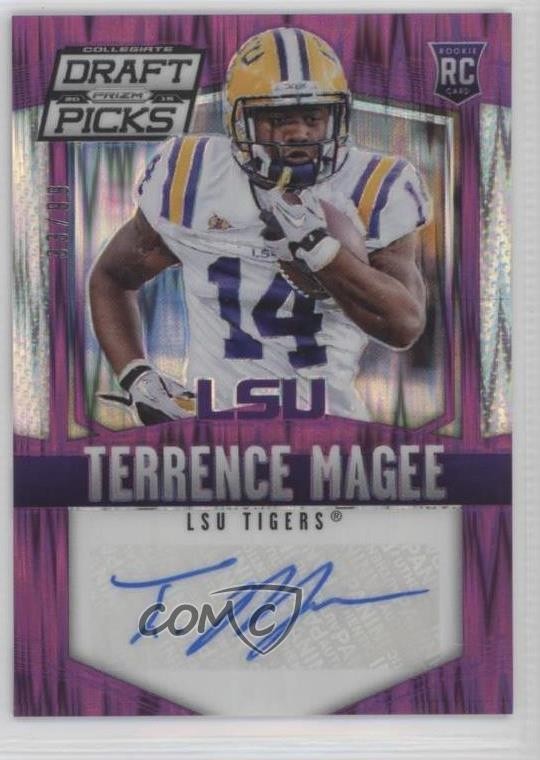 2015 Panini Prizm Collegiate Draft Picks /99 Terrence Magee Rookie Auto RC 0c2