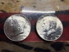 (2) 1964 Kennedy Half Dollar D XF 90% Silver Two Coin Lot Uncirculated.