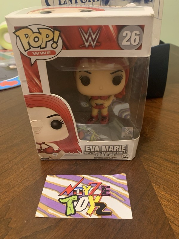 Funko WWE Eva Marie Pop Vinyl Figure #26, Sports Wrestling Collectible elite