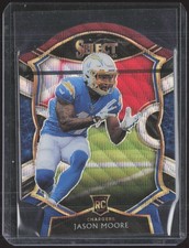 Jason Moore #78 Tri-Color Prizm Die Cut Rookie RC 2020 Panini Select *HOT*