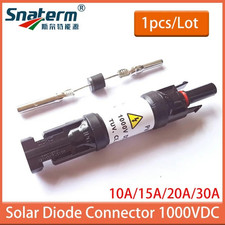 1000V DC Solar Inline Fuse Holder 10A-30A Fuse for PV Panel System TUV