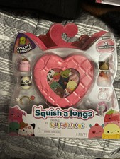 squishmallows Squish  a  longs Series 2 8pc Set W/4 Mini-squish