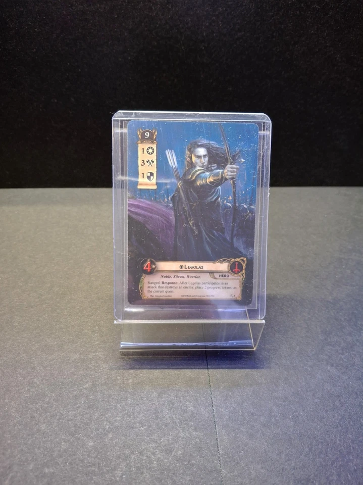 Lord Of The Rings The Card Game LCG | Legolas Alt Art Promo - VG+ - Image 3 of 3