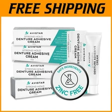 Waterproof Denture Adhesive, Mint Flavor