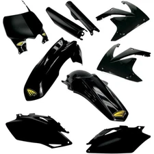 Cycra Powerflow Plastics Kit Black #1CYC-9304-12 fits Honda CRF 250/CRF 450