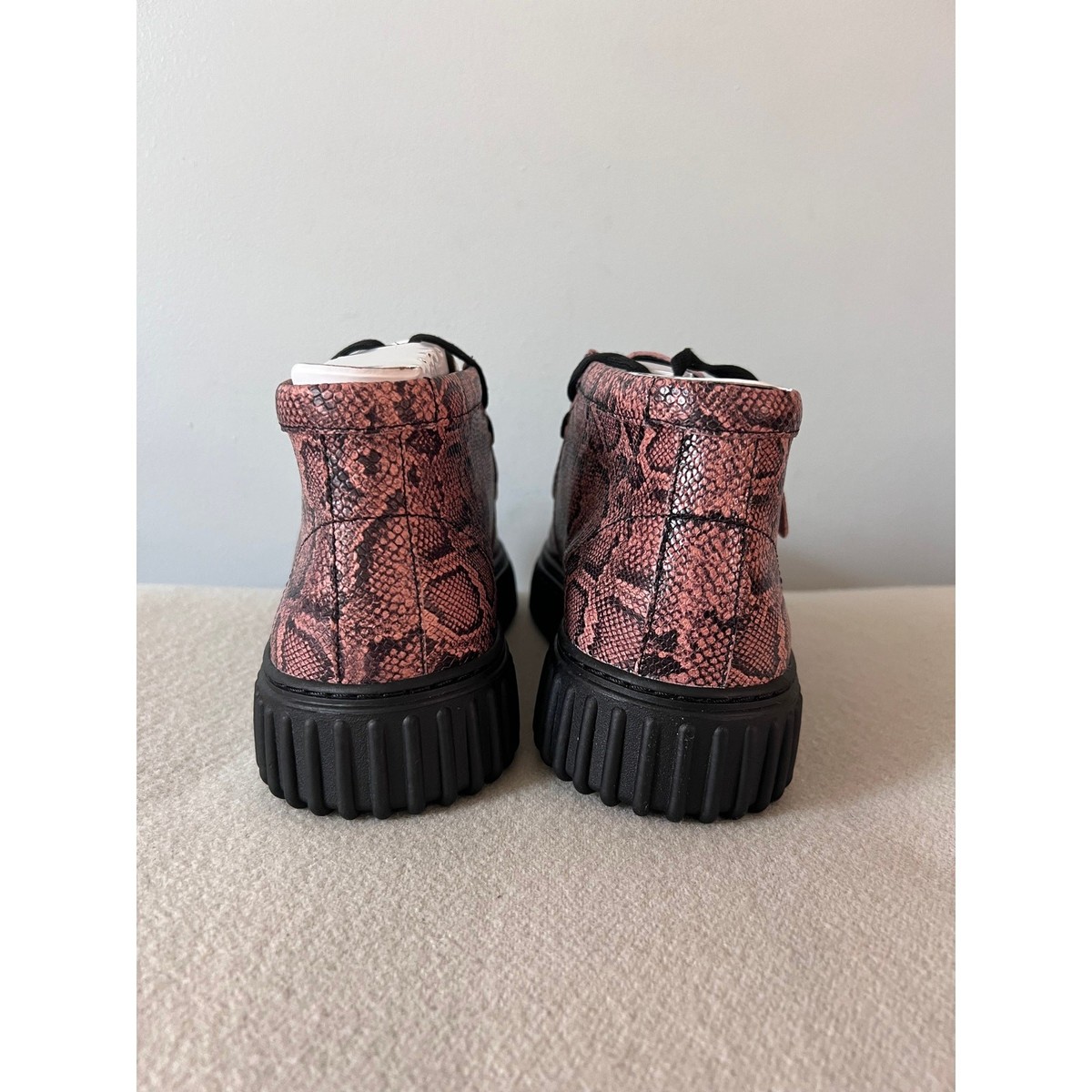 靴 Martine Rose x ClarksCURTorviewM UK7 1/2 Clarks x Martine Rose Women's Cur Torview Black Leather – SOMEWHERE