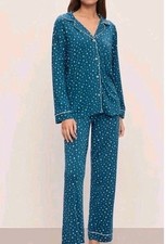 NEW Eberjey Women's William 2-Piece Modal Long PJ Set Size XL NWT Gisele