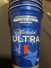 Quarter Finals Boston 20 Michelob ULTRA FIFA World Cup 2026 Aluminum cup