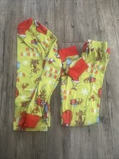 The Grinch Kids Pajamas 8 Two Piece Set Merry Grinchmas Green 2022