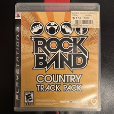 ROCK BAND COUNTRY TRACK PACK & THE BEATLES (PLAYSTATION 3, PS3) WITH MANUAL