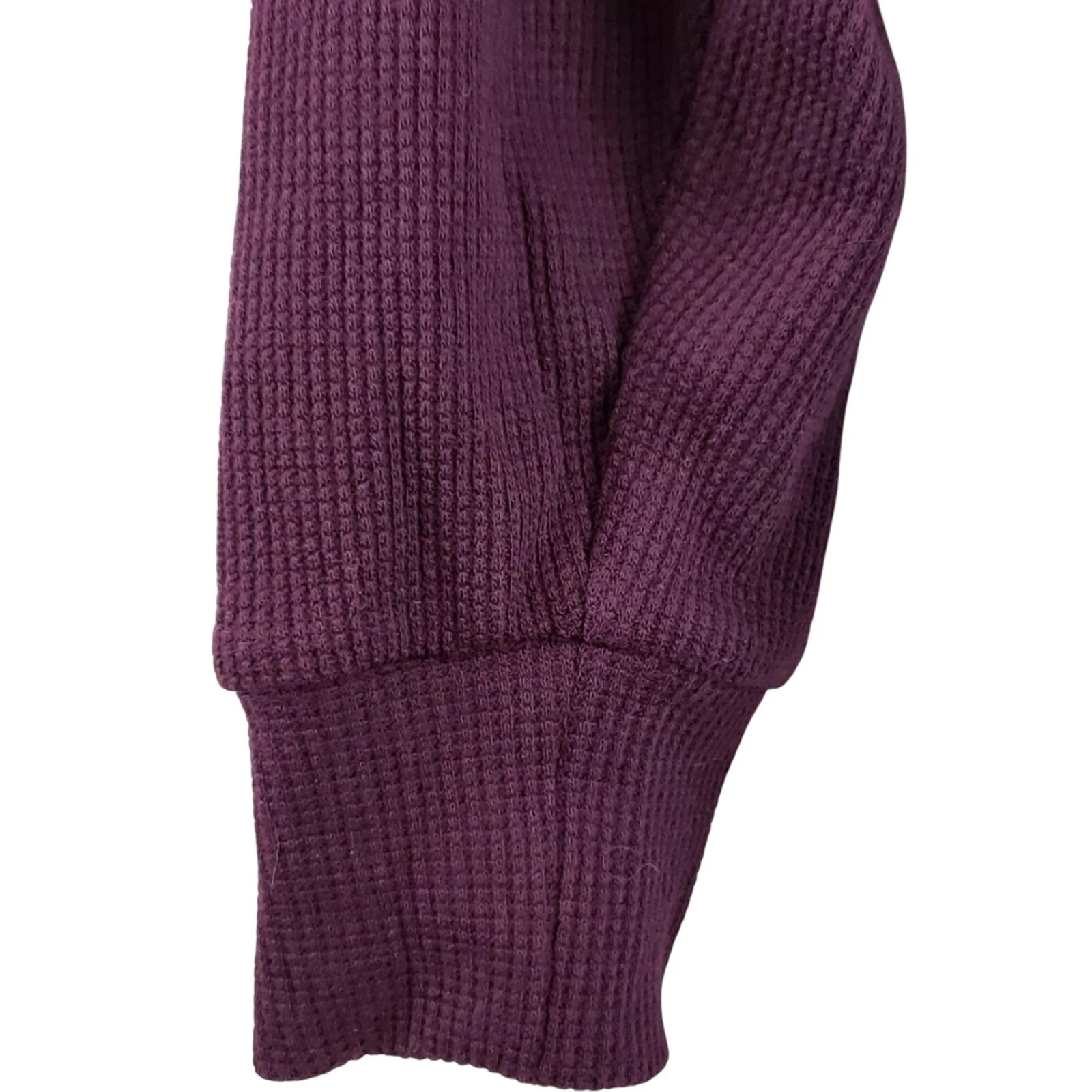 UNDERCOVER Felpa con cappuccio termica manica lunga rosa VS marrone crop taglia small