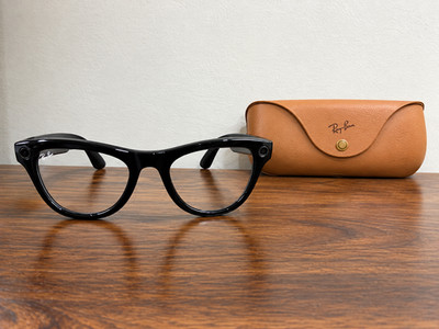 Ray-Ban Meta Skyler Gen 2 Smart Glasses RW4014 601/SB Black Clear 52-20