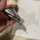 Vintage Jaguar hood ornament chrome 1960s — photo 6