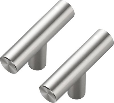 30 Pack Brushed Nickel Cabinet Knobs - Kitchen Silver Pulls for Drawer Stainless