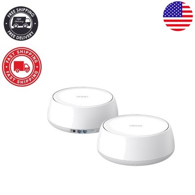 Dual-Band Deco BE25 WiFi 7 Mesh System | 4-Stream 5 Gbps | Smart Home Compatible