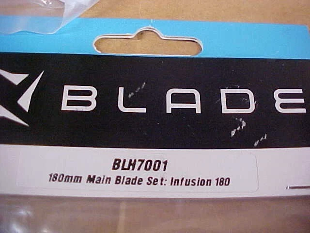 BLADE BLH7001 = 180MM MAIN BLADE SET: INFUSION 180 (NEW) - Image 2 of 2