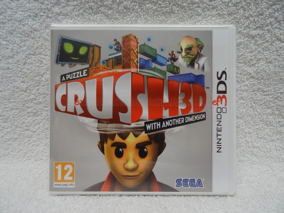 Nintendo 3ds 3 DS Crush 3d Jump´n Run Game