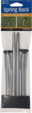 Driveway Marker Stake with Spring Action for Snow Poles Reflective Silver