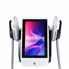 HIEMT EMS Muscle Sculpting Dual Applicator Fat Burning Slimming Machine Salon