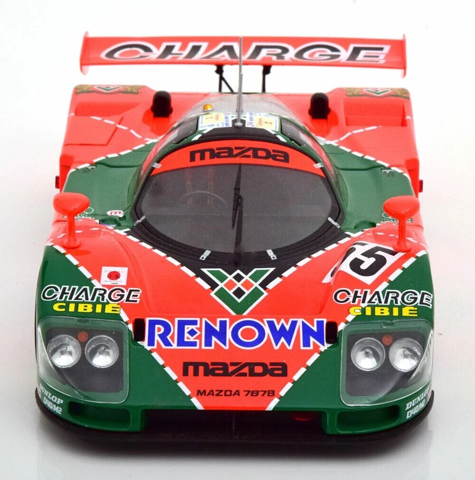 Mazda 787B 2.6L #55 ganador 1991 24h Le Mans en escala 1:18 por WERK 83 Foto 3 de 4