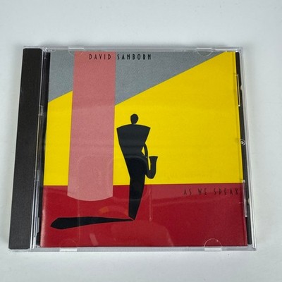 As We Speak by David Sanborn (CD 1987) 9 tracks