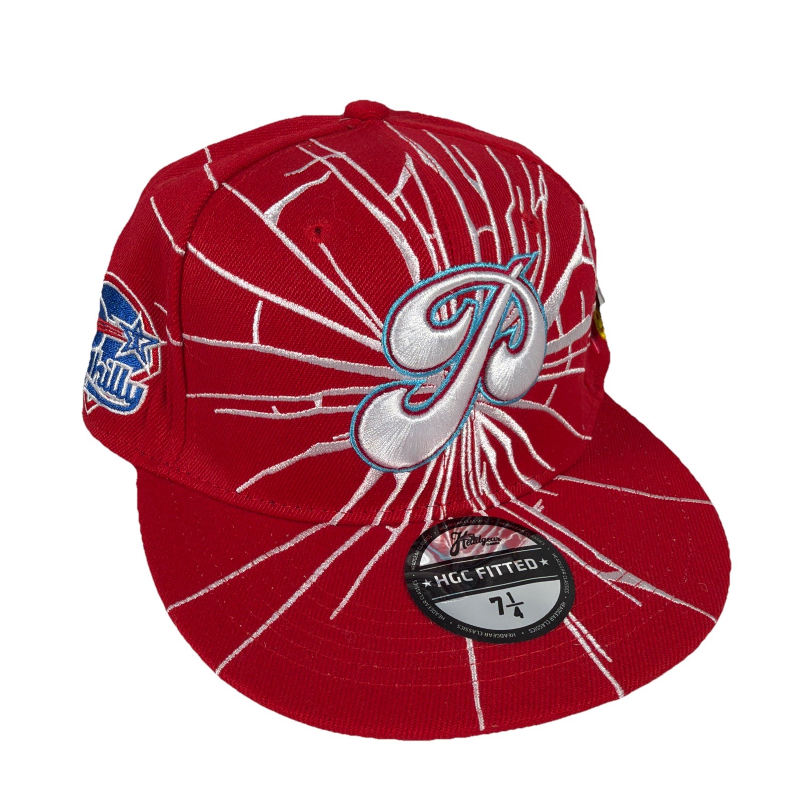 Headgear Classics Philadelphia Philly Stars Cap Hat 7 1/4 Red Negro League NEW