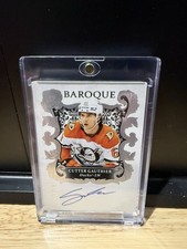 24-25 Upper Deck The Cup Baroque Auto Rookie Cutter Gauthier 04/99 Anaheim Ducks