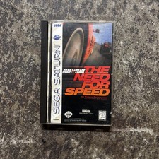 Road & Track Presents The Need for Speed (Sega Saturn) Excellent CIB & Tested