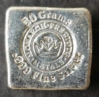 Monarch Precious Metals 50 gram Silver Bar