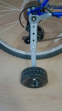 Bicycle Training Wheel Stabilizer Kit, Gray with Black Wheel 1 Wheel