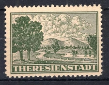 GERMANY 1943 / BOHEMIA & MORAVIA / APPORVAL STAMP / MI # 1 MINT MNH SIGNED