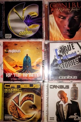 Canibus 6 New Cd Lot Cappadonna Kool G Rap Jedi Mind Tricks Rip The Jacker 2000 