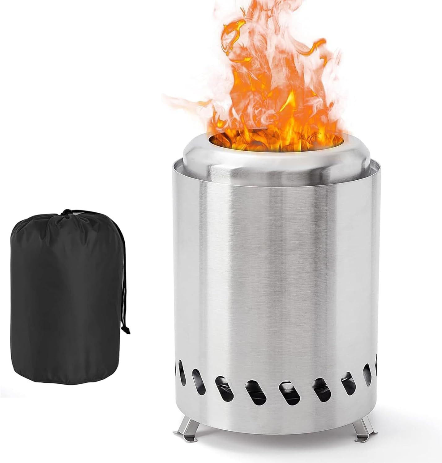 OFFERTA Mini Braciere Esterno Senza Fumo - Prezzo Shock Inox 304