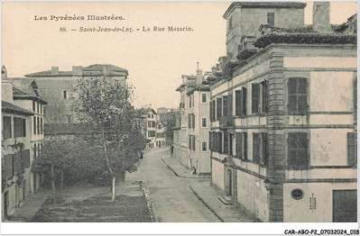 CAR-ABOP2-0106-64 - SAINT-JEAN-DE-LUZ - Die Rue Mazarin