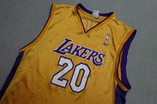 Vintage Los Angeles Lakers Jersey Mens XL Yel...