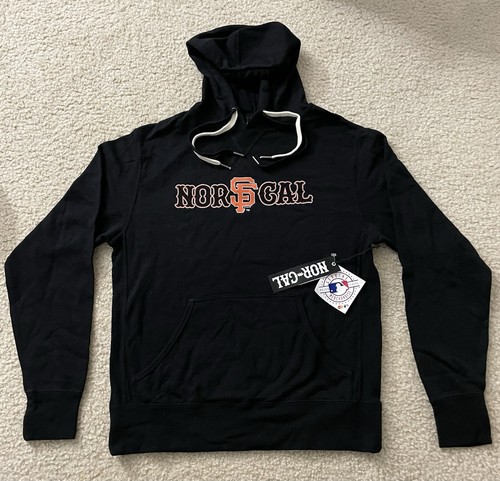NEW San Francisco Giants NOR CAL Black Hoodie MLB - Size Medium