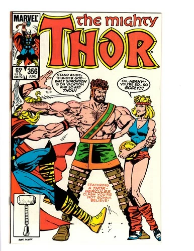 THE MIGHTY THOR #356 - JUNE 1985 - NM - HIGH GRADE - VINTAGE MARVEL CLASSIC
