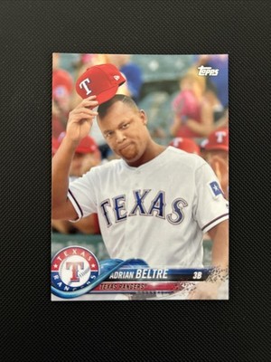 2018 Topps x New Era ADRIAN BELTRE Promo Card Photo Variation SP #28