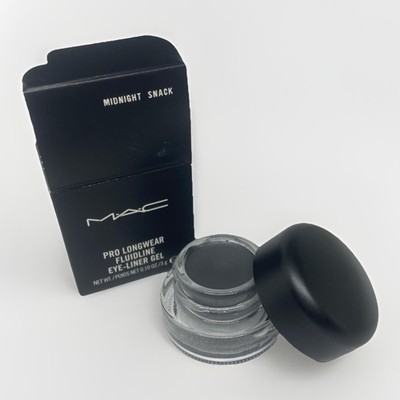 M A C MAC Pro Longwear Fluidline Eye-Liner Gel MIDNIGHT SNACK anthrazit 3 g