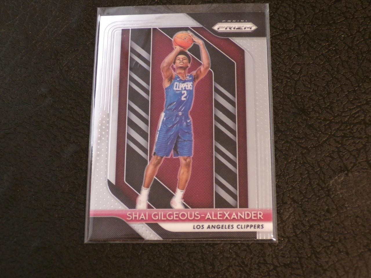 2018-19 Panini Prizm #184 SHAI GILGEOUS-ALEXANDER RC Rookie! CLIPPERS-OKC!