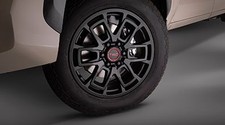 Genuine Trd 20 Alloy Wheel - Flat Black Ptr56-34240-f2