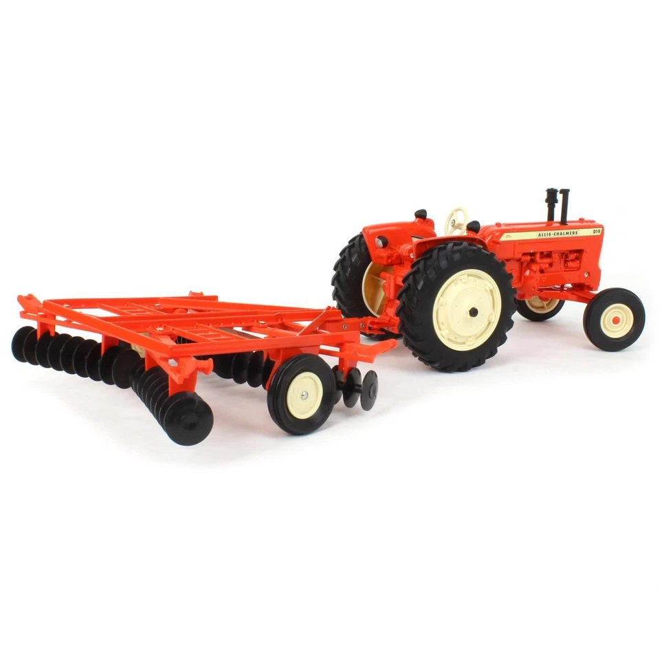 ERTL 1/16 Trattore Allis Chalmers D-19 Con Aratro A Disco 16441 - Immagine 3 di 4