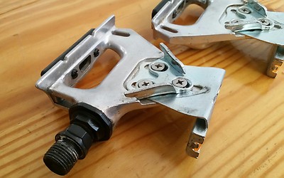 Pédales Shimano PD-A550 Vintage - 9/16 - Pour Vélo De Route - Occasion