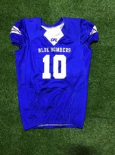 Fully sublimated and customizable football uniform