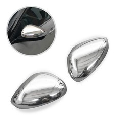 für Citroen C3 2009-2016 Seitenspiegel Spiegelabdeckungen Chrom Edelstahl