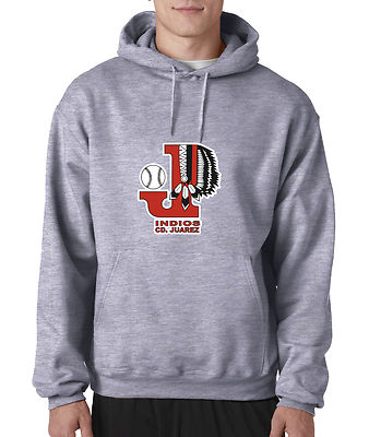 Indios de CD. Juarez Baseball for Men's Hoodie Color Gray