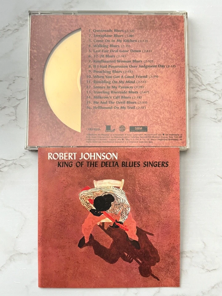Robert Johnson King Of The Delta Blues Singers CD MASTER SOUND 24KT GOLD DISC! - Image 3 of 4