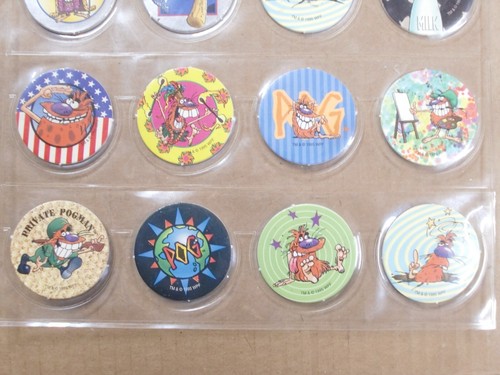 POGS/MILKCAPS POG CASA CASUALE SET DI 16 FOGLI - Foto 3 di 5