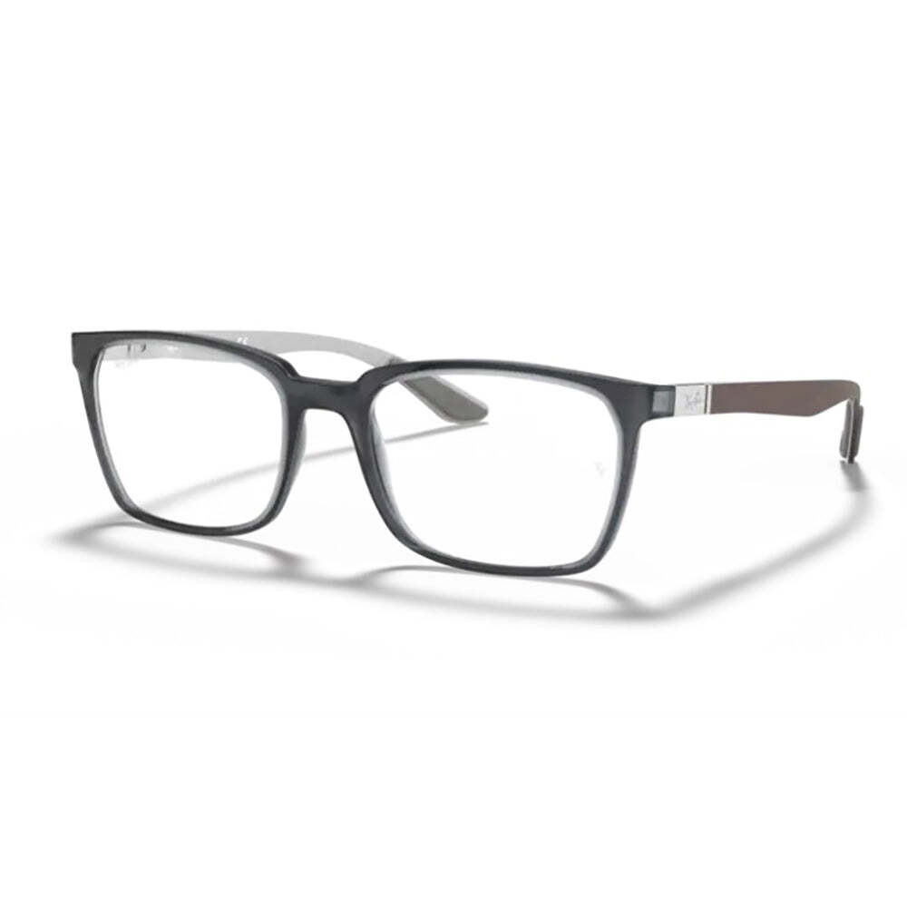 Reading Glasses Ray Ban 8906 8061 Grey Trasparent 52 19 145 + Hoya Lens